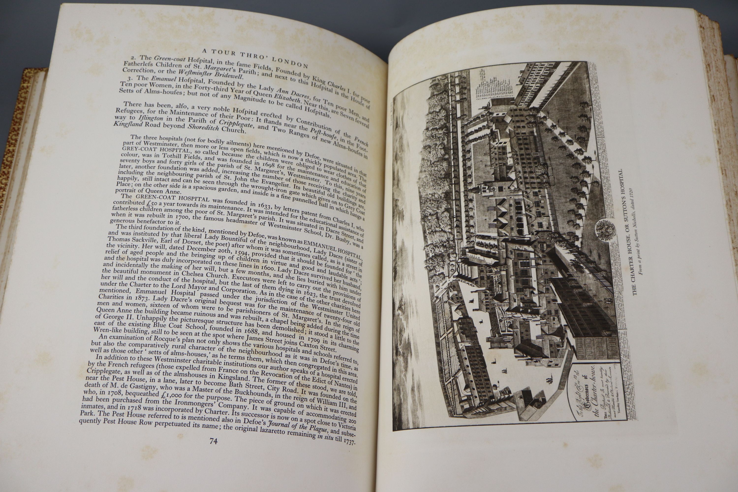 Defoe, Daniel - A Tour Through London,